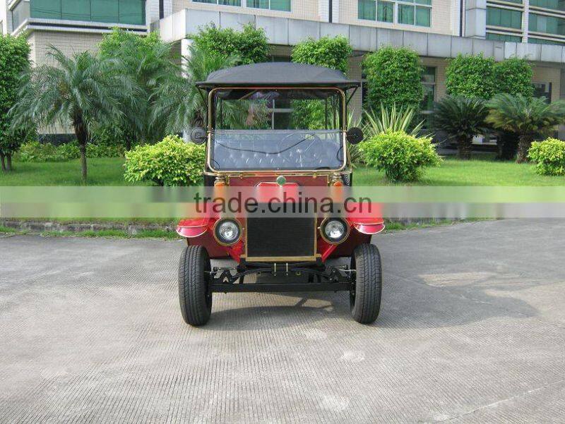 4 wheel drive 8 seater electric sightseeing vintage tourist car