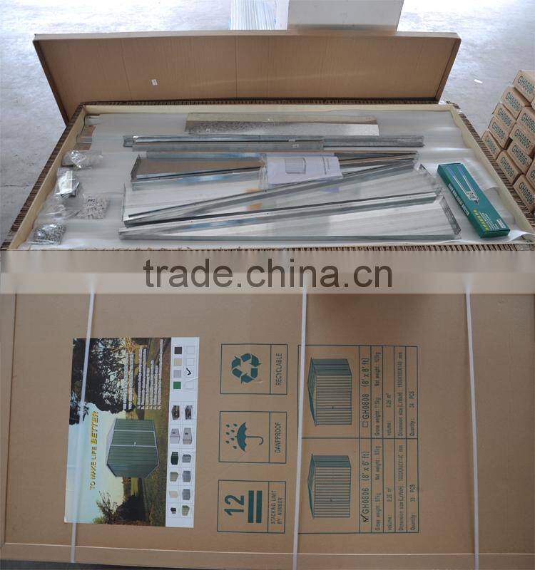 steel Garden Storage Box led light flower pot