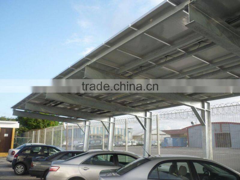 aluminum Carport solar panel mounting frames