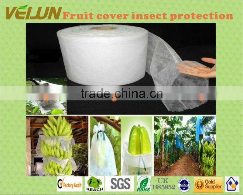 Thermal insulation pp spunbonded nonwoven fabric for growing fruit cover (WJ-AL-0047)