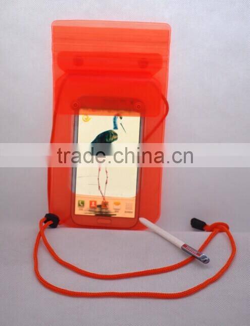 Mobile Phone PVC travelling bag/ travel bag for cell phone/ pvc waterproof bag