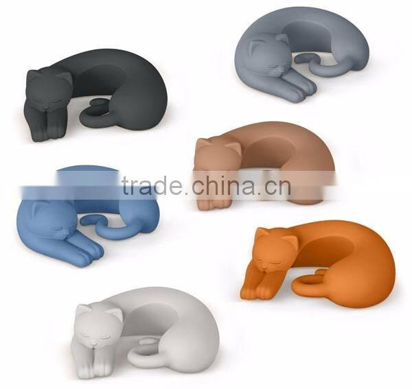 wine glass marker silicone glass drink marker cute kitty cat style track your wine