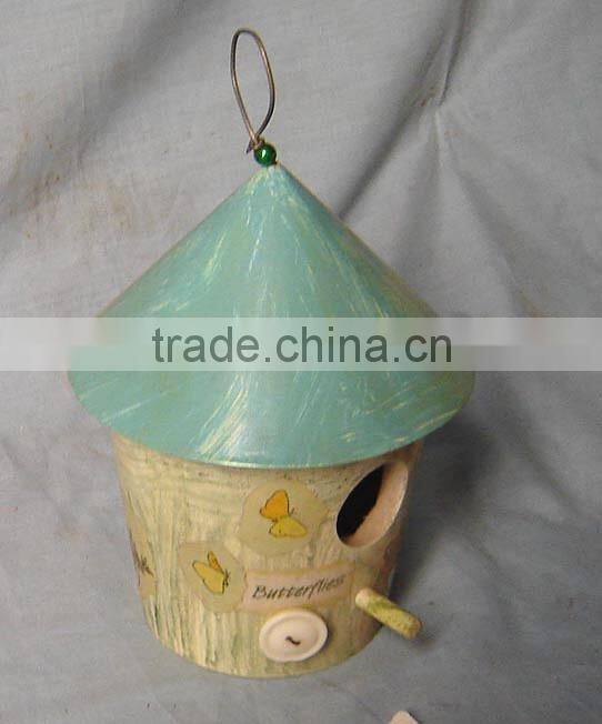 Cheap metal bird house
