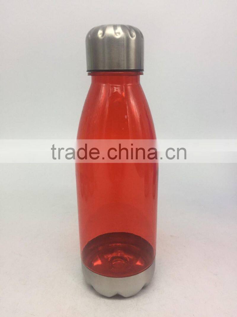 Hot selling 500ml plastic water bottle cola bottle