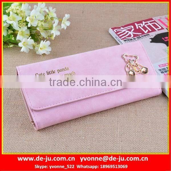 Weave Leather Promotional Pu Wallet