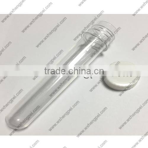 Cleverish portable cute transparent long plastic storage jewelry wedding pipe kit