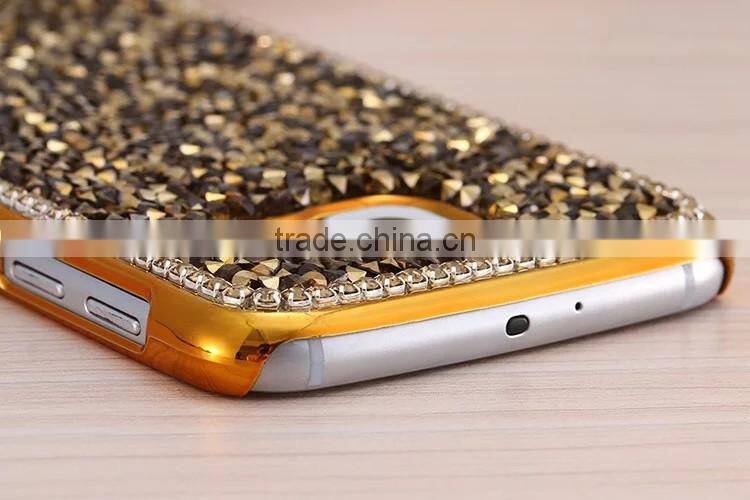 PC phone case with diamond phone hull protective back cover for Samsung Note7