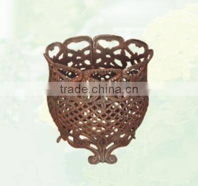 Trade Assurance Garden Cast Iron basket