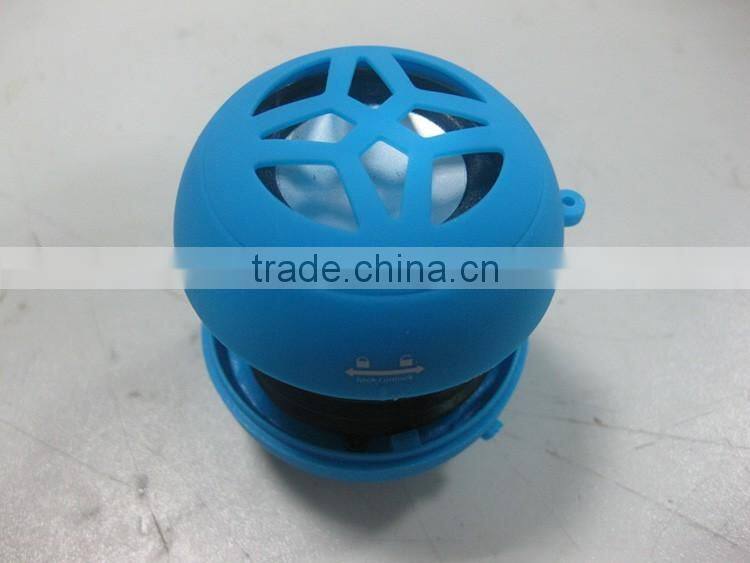 New gadget Christmas promotion gift portable laptop mini hamburger speaker