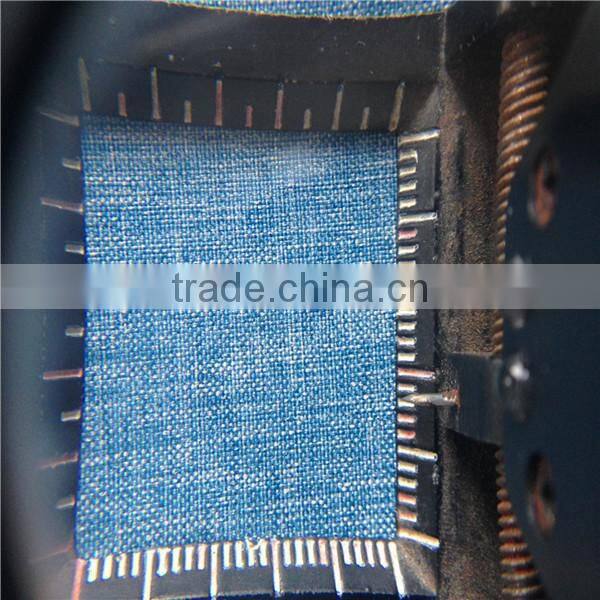 150D cationic polyester linen-like fabric double color used for clothes