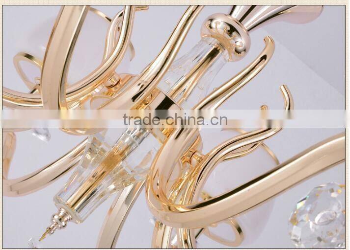 M966 Momoda elegant European Crystal modern living room bedroom lighting chandelier pendant lamp