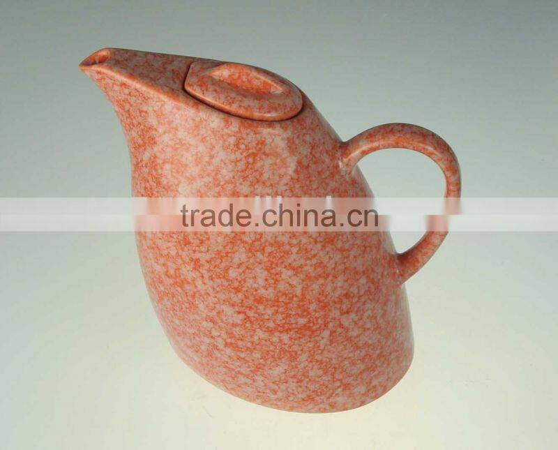 Special glazed custom large ceramic teapot