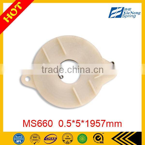 70-10-566 MS660 plastic garden tool Rewind recoil spring