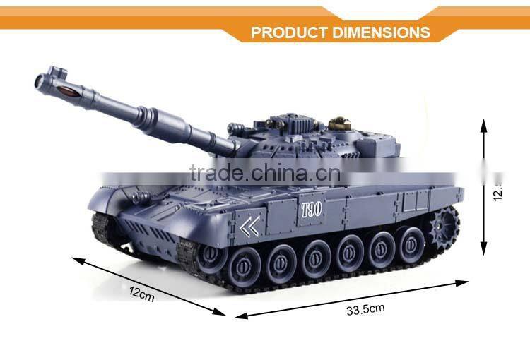 2015 Hot Sale High Quality New Arrival best 2.4G Remote Control PlasticToy Tank,RTC193405