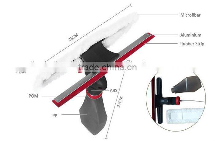 2015 Pivot head telescopic high glass window clean wiper