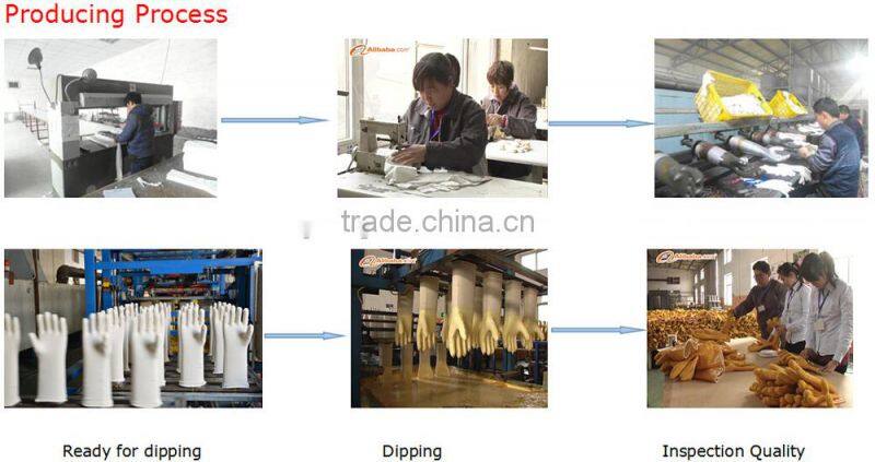 sunnyhope Fluorescent pvc labour protective gloves