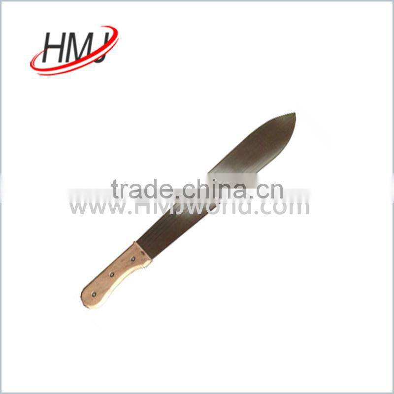 Superior quality sugarcane machete cutlass knife made in China