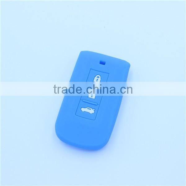 SILICONE CAR KEY COVER CASE, KEY JACKET for MITSUBISHI ASX LANCER SPORT OUTLANDER