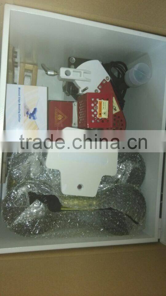 Portable Edge Banding Machine Model III with Hot melt adhesive pot volume 160ml and Pre-heating time about 10 Min