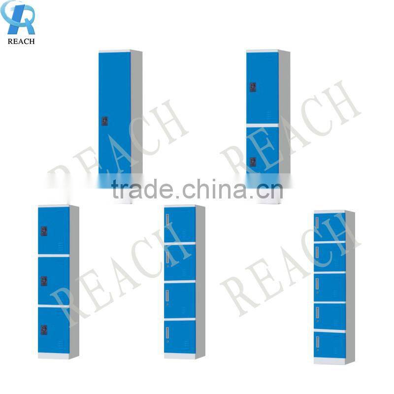 Single Side Three- door Metal Locker for Home ,School and Dormitory