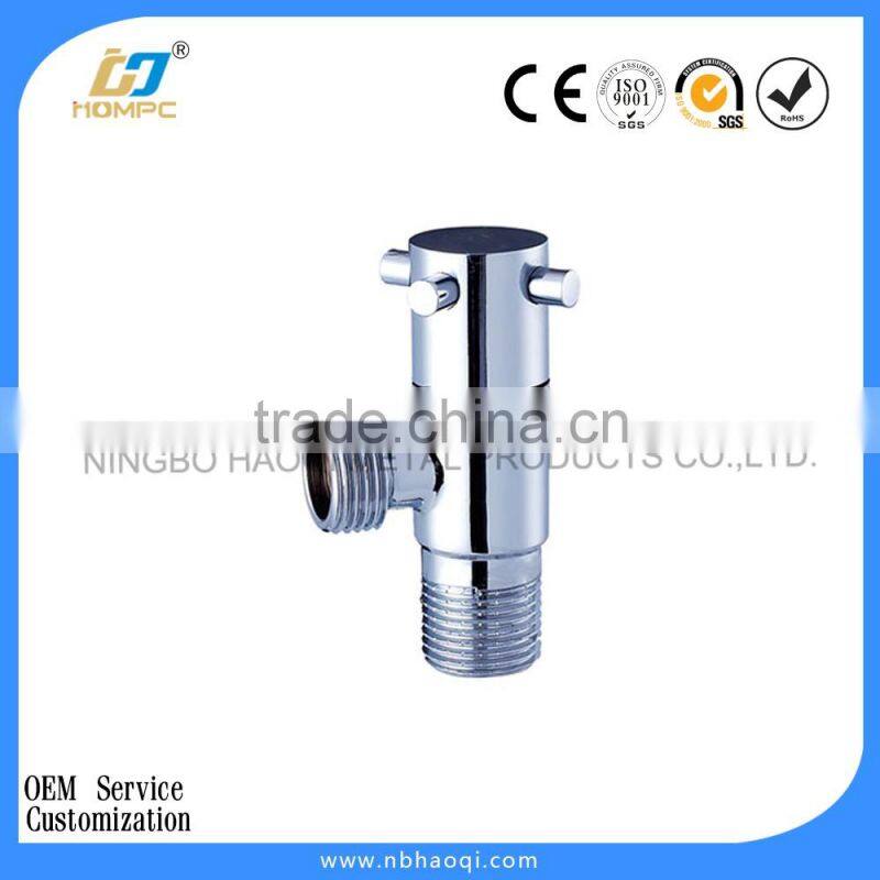 Polished stop valve water pipe