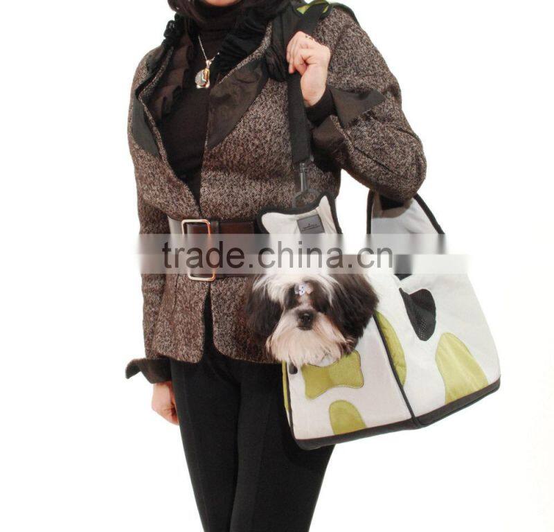 High quality polyester Dog Pet Carrier with shoulder