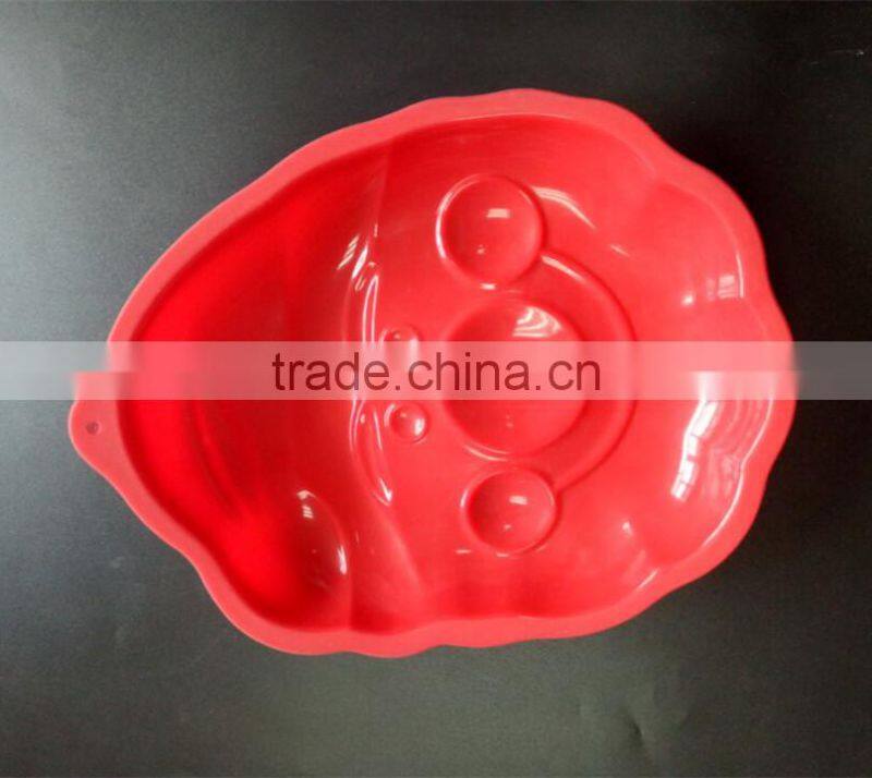 New design fashion wholesale cake decorating tools Santa claus silicone molds