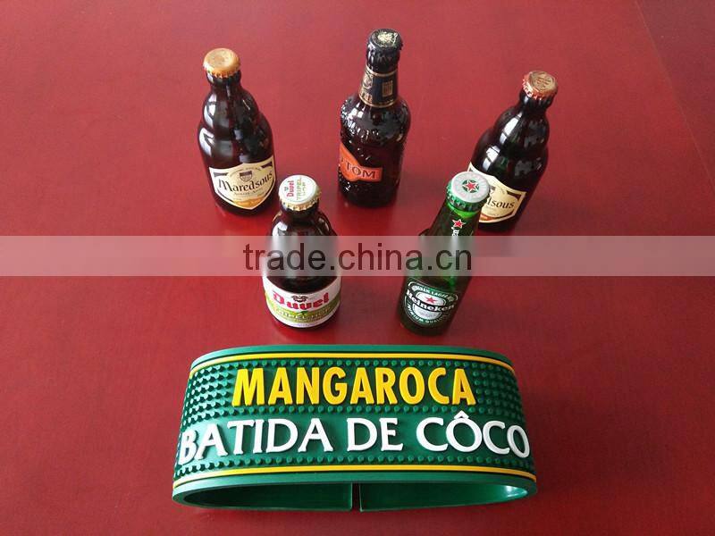 High quality new style lighted soft pvc beer bar mats