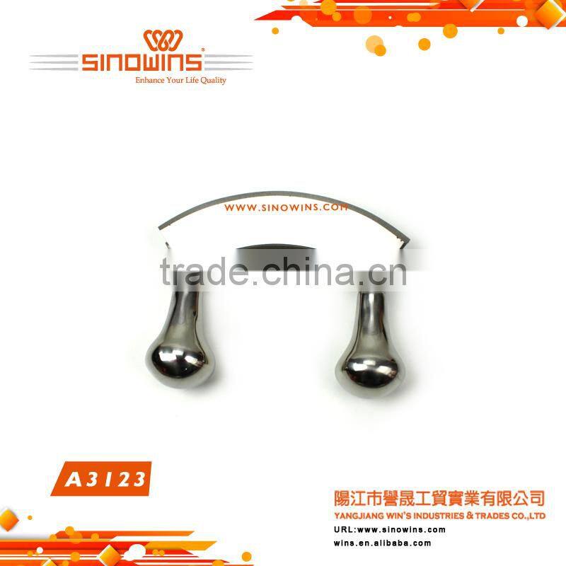 A3123 Professional Stainless Steel double chopping knife pizza tool