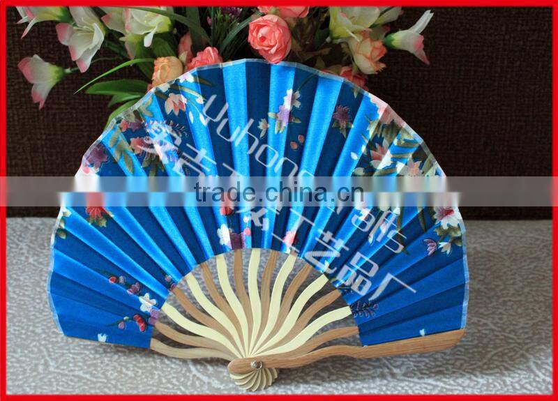 Anji Factory price bamboo cloth fan
