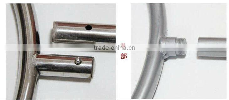 Hard strength Policep public security stainless steel fork