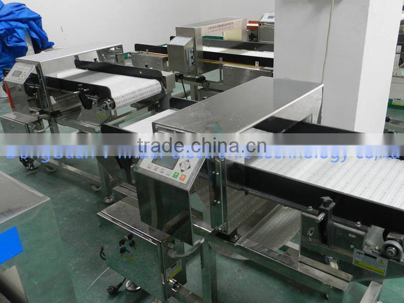 FDA standard Conveyor Belt food Metal Detector machine, metal detector for food processing industry