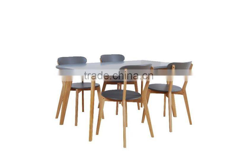 solid oak wood dining chair restaurant wooden chair