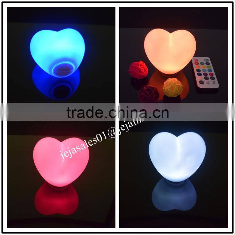 Remote Control RGB LED Love Heart Perfume