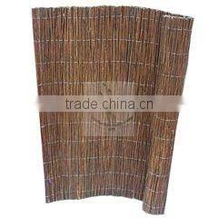 dark natural willow screening for gardening for privacy for natural look