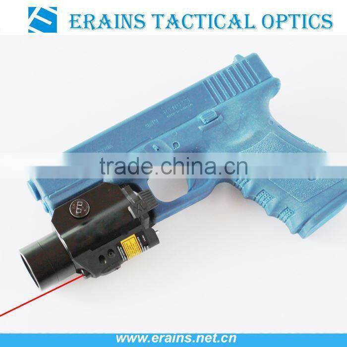 Erains TAC Optics Military Standard Cree 5mW Red Laser Sight 225 Lumens LED Flashlight Tactical Laser Flashlight Combo