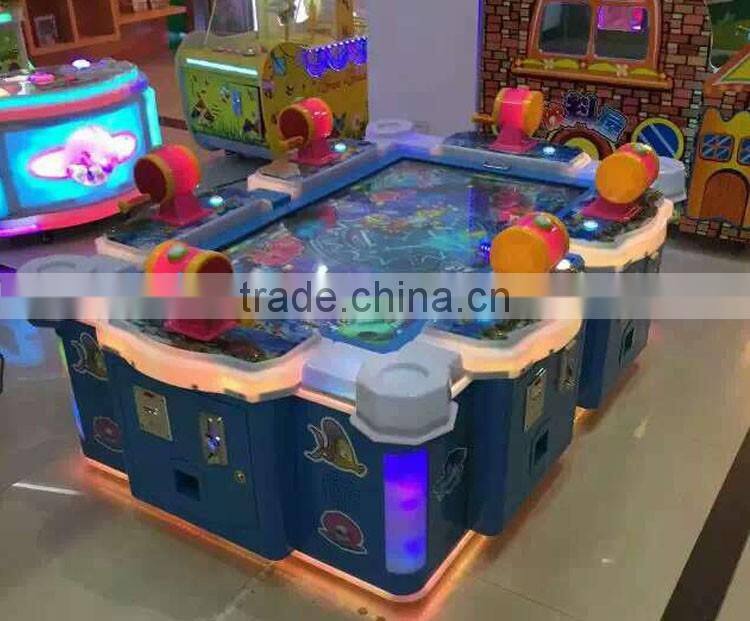 2016 Hot Sale Go Fishing Redemption Game Machine, Kids Shooting Game Machine,High Quality Amusement Park Supplies