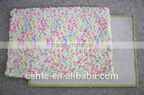 luxury acrylic forging dyed fleece carpet