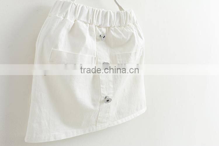 Girls stripes college wind suit summer new style children clothing set baby navy collar t skirt white skirt