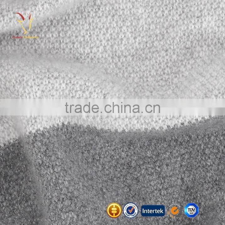 Girl Colorful Grey White Knitted Neck Tube Head Cashmere Scarf