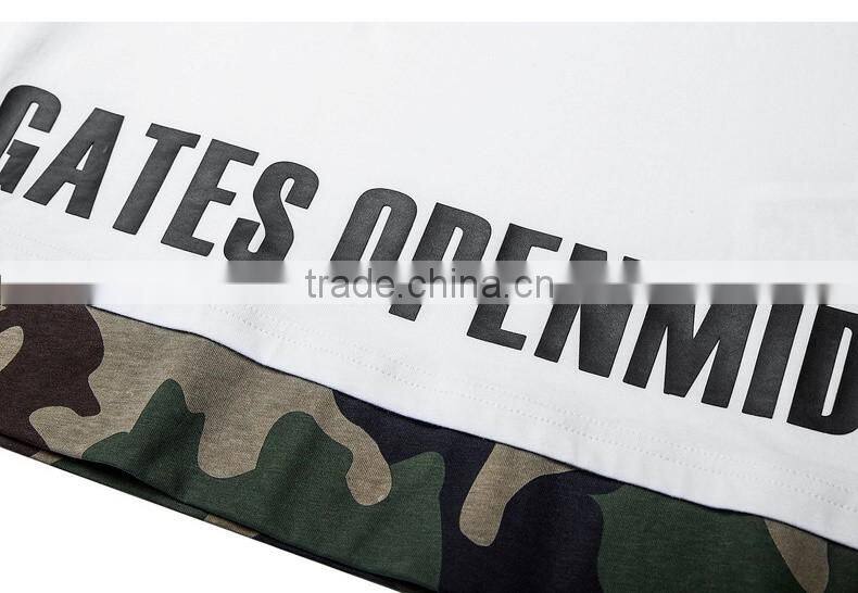 2017 Fashion design customized tshirt printing men t shirt