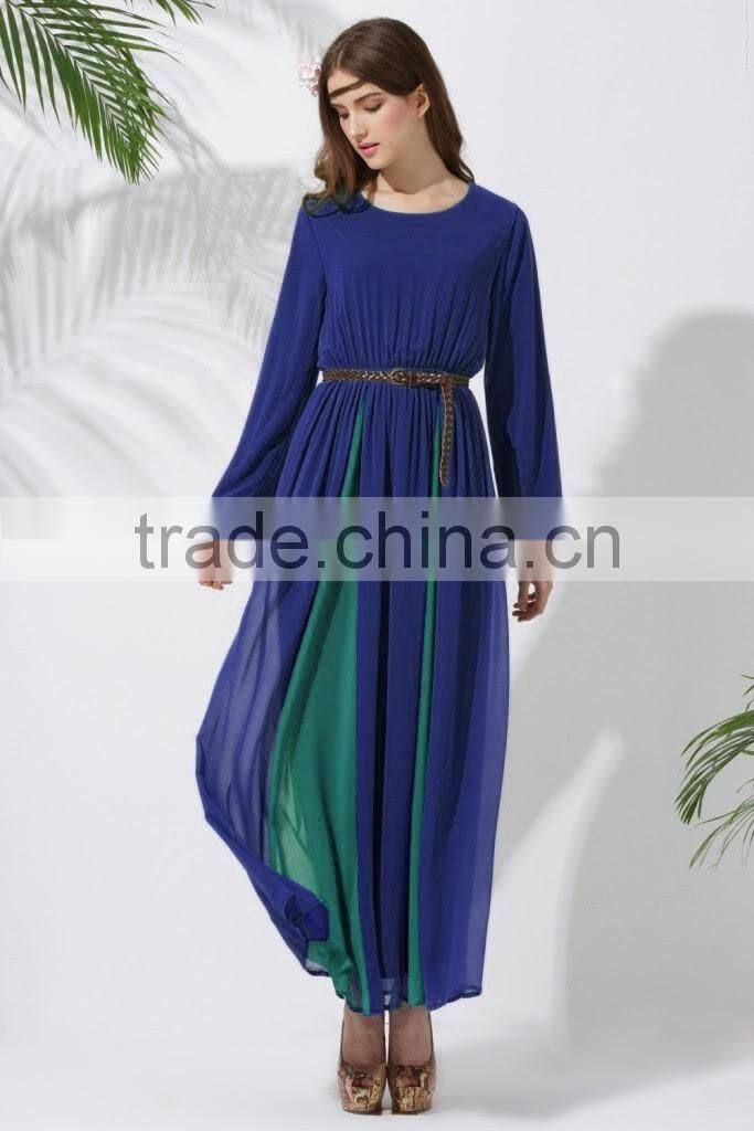 Hot sales the Middle East summer women muslim long dress