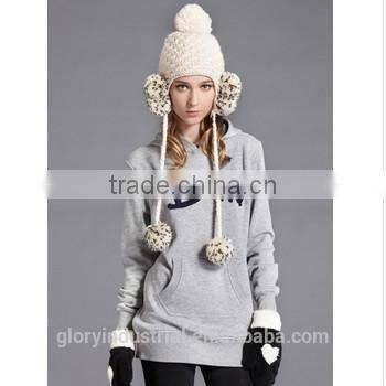 Hot Selling Women Fashion Design Tall Hoodies Wholesale