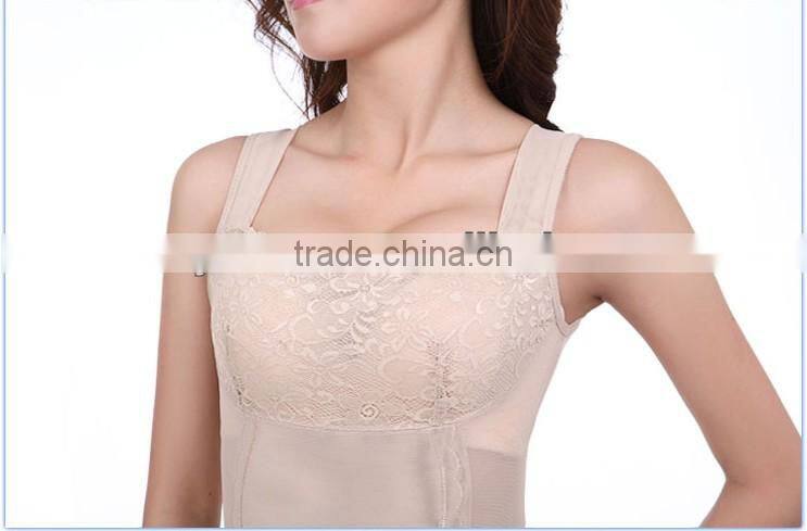 fashion transparent lace flower seamless fitness tank top
