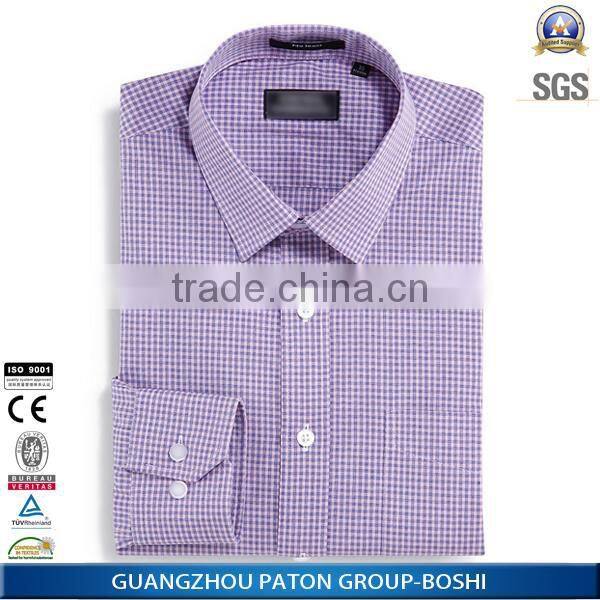 Non-iron high quality men's dress shirts