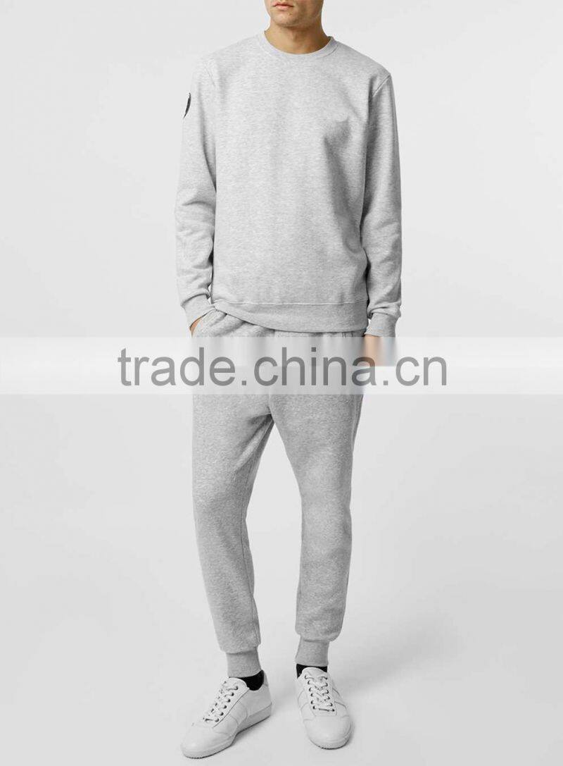 100%Cotton zip up plain hoodies men's custom hoodies factory 2017