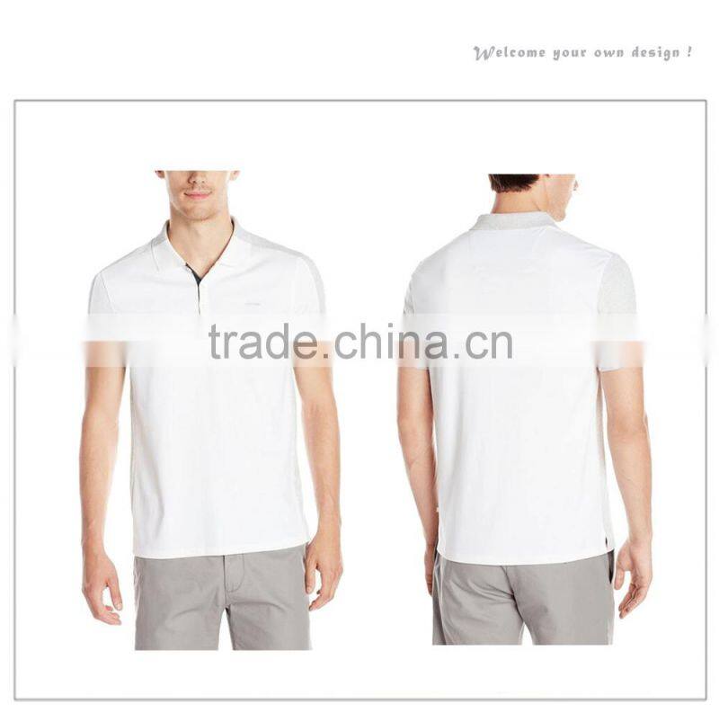 High Quality New Design Golf Plain Blank 100%Cotton Custom Mens Polo Shirt