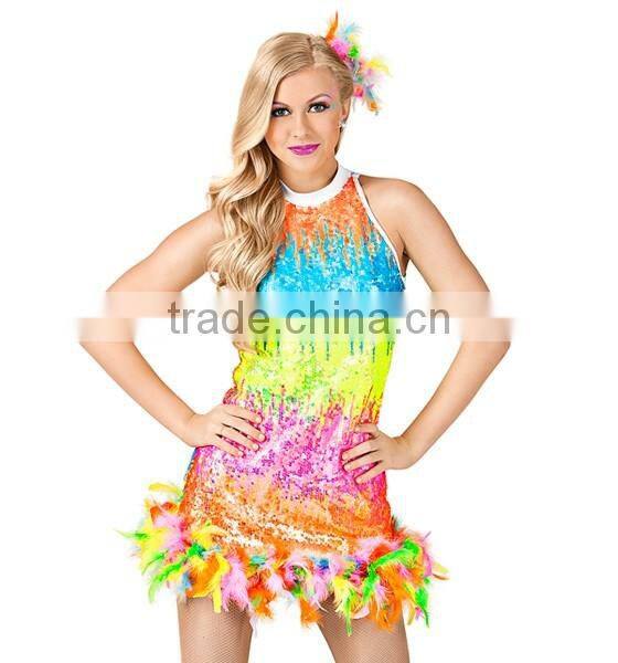 New fashion adult latin stage costumes/ Sexy fringe latin dress /Latin dance costumes,clothing imported from China,