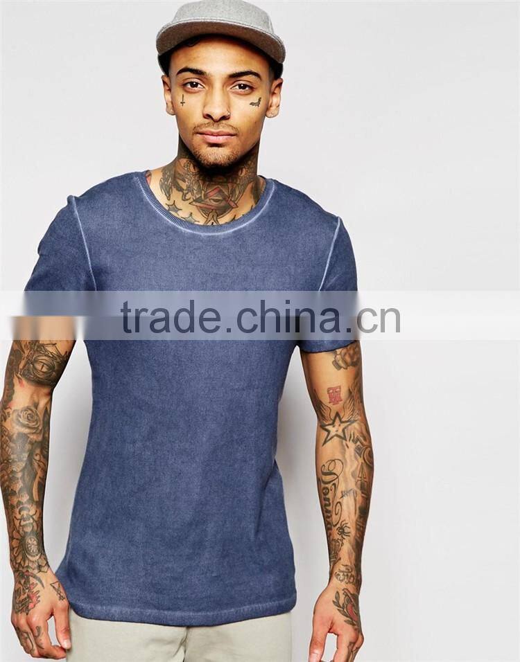 2017 Summer Guangzhou Shandao OEM 180g Cotton Spandex Short Sleeve Round Neck T Shirt Design