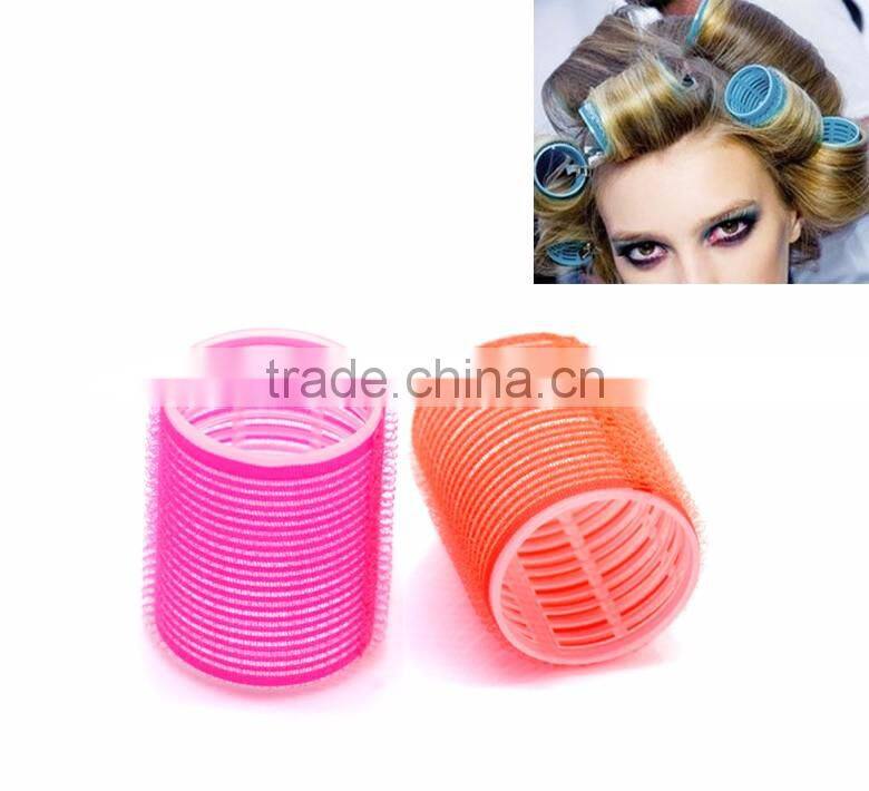 Cheap Small Mixed Color Self Grip Ellipse Hair Rollers Curlers for Women